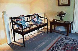 Upstairs sitting area